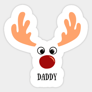 funny daddy christmas gift Sticker